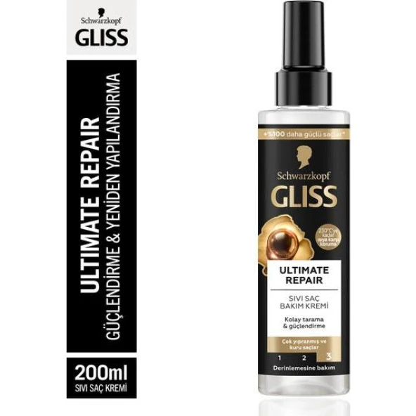 Gliss Ultımate Repair Sıvı Saç Bakım Kremi 200 ml