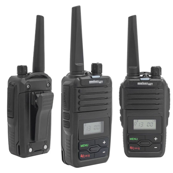 Aselsan A446T 16 Kanal 12 Km Menzil Ekranlı Tekli Set El Telsizi