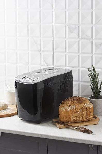 Bake XL Yoğurma, Reçel, Yoğurt, Ekmek Yapma Makinesi Inox, 1500 G, 45 Farklı Tarifli Kitapçık - 3