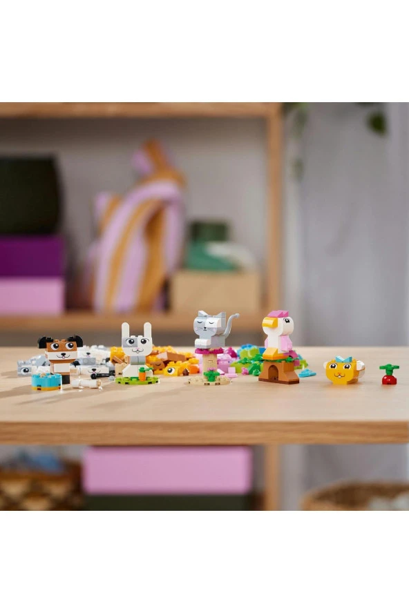 LEGO ® Classic Yaratıcı Evcil Hayvanlar İnşa Edilebilen Hayvan Oyuncağı 11034 (450 Parça) - Resim 9