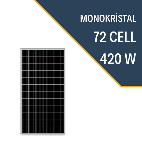 Lexron 420W MONOKRİSTAL GÜNEŞ PANELİ