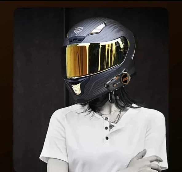 Motosiklet Kask Bluetooth Kulaklık Intercom Motor Kask Kulaklığı Su Geçirmez - 3