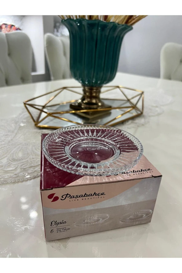 YENİ PAŞABAHÇE Elysia Çay Tabağı 6 Lı- 54771 - 3