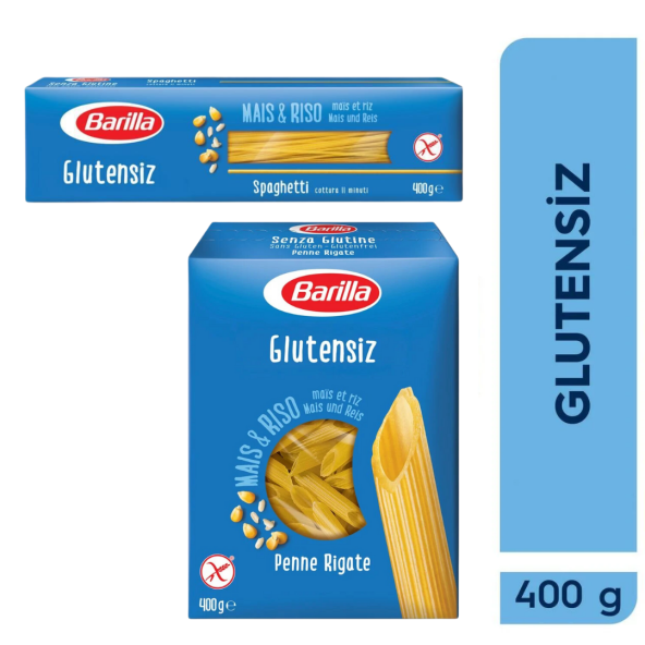 BARİLLA GLUTENSİZ PENNE & SPAGETTİ MAKARNA 2Lİ SET