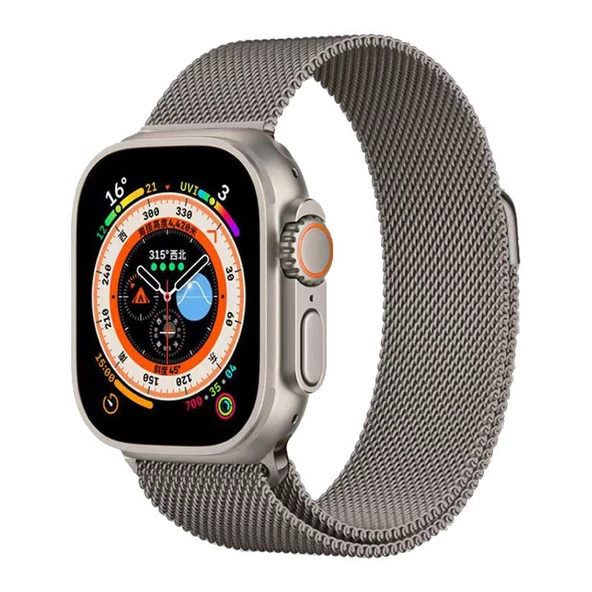 Vendas Apple Watch Ultra 49mm Zore KRD-98 Metal Kordon ( Saat DEĞİLDİR )