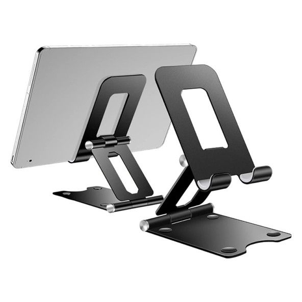 A30 Metal Katlanabilir Masaüstü Telefon tutucu - Telefon Standı - Tablet ve Telefon Tutacağı - Resim 2