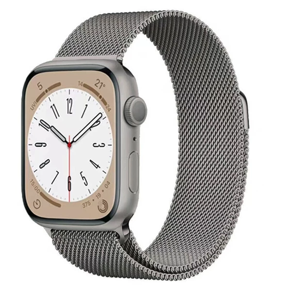 Vendas Apple Watch 7 45mm Zore KRD-98 Metal Kordon ( Saat DEĞİLDİR )