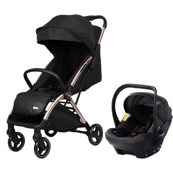 KRAFT TRİP TRAVEL SİSTEM BEBEK ARABASI /GOLD-BLACK