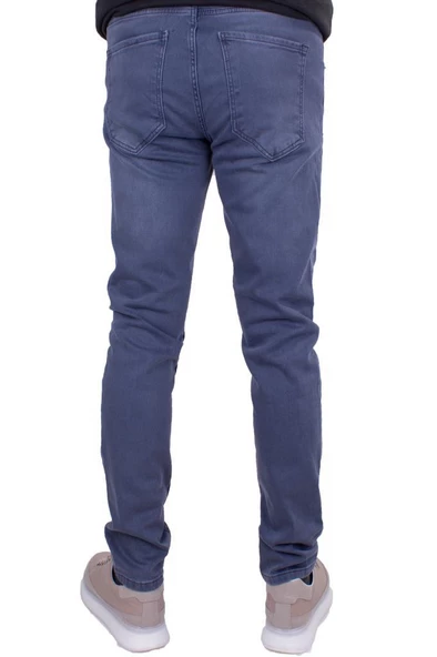 Twister Panama 748-04 Gri Düşük Bel Dar Paça Erkek Jeans Pantolon - 4