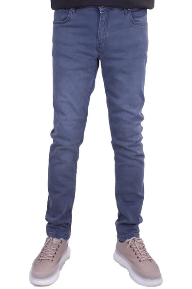 Twister Panama 748-04 Gri Düşük Bel Dar Paça Erkek Jeans Pantolon - 2