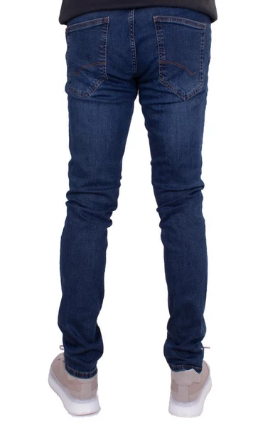 Twister Panama 750-01 Lacivert Düşük Bel Dar Paça Erkek Jeans Pantolon - 4