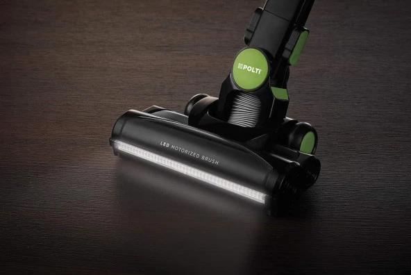 Polti Forzaspira Slim SR110 Şarjlı Dik Süpürge, 50 Dk'ya Kadar Çalışma, 3 Aşamalı Filtrasyon, Yıkanabilir HEPA 10 Filtre, Yeşil-Siyah - 7