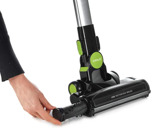 Polti Forzaspira Slim SR110 Şarjlı Dik Süpürge, 50 Dk'ya Kadar Çalışma, 3 Aşamalı Filtrasyon, Yıkanabilir HEPA 10 Filtre, Yeşil-Siyah - 10