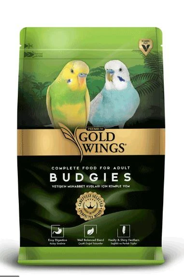 Gold Wings Premium Muhabbet Kuşu Yemi 1 Kg ürün görseli 1