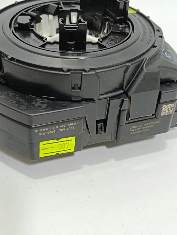 BMW Sinyal Kollu Direksiyon Sargısı 10281308-10281588-10132130 Hasarlı (007) - 5