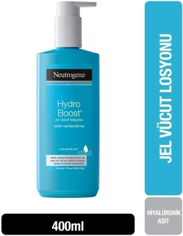 neutrogena hydro boost jel krem vücut losyonu 400 ml