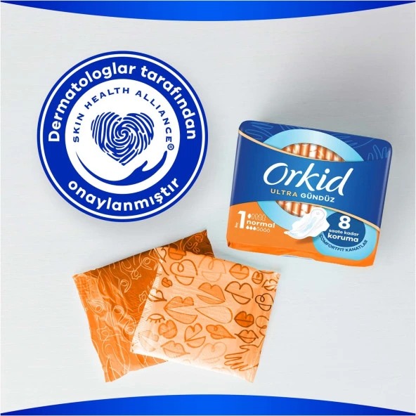 Orkid Ultra Gece Extra Max Ped 14 Adet - Resim 3