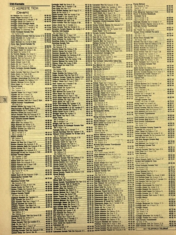 Ankara 1986 Meslek Reklam İlanı Efemera S229 - Resim 2