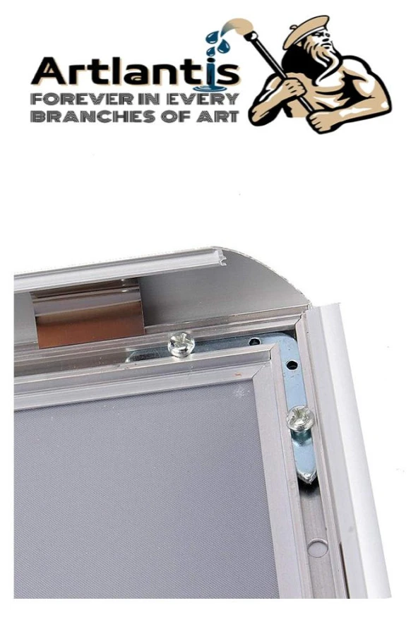 Tak Çıkar Rondo Çerçeve A4 21x30 cm 1 Adet Açılır Kapanır Çerçeve Aç Kapa Çerçeve A4 Afiş Çercevesi - 5