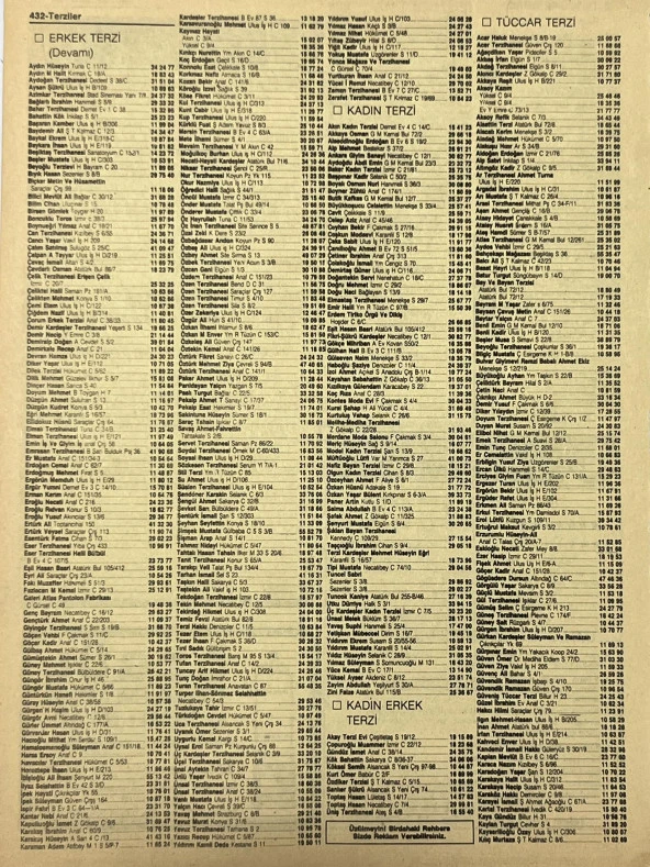 Ankara 1986 Meslek Reklam İlanı Efemera S431 - Resim 2