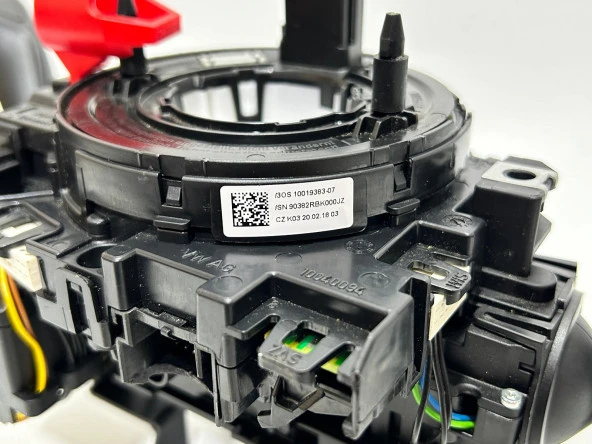 Audi Sinyal Silecek Kollu Direksiyon Sargısı 8V0953521HB-5Q0953549E-8V0953502AH Hasarlı (002) - 6