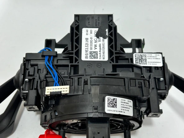 Audi Sinyal Silecek Kollu Direksiyon Sargısı 8V0953521HB-5Q0953549E-8V0953502AH Hasarlı (002) - 10