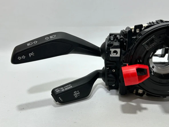 Audi Sinyal Silecek Kollu Direksiyon Sargısı 8V0953521HB-5Q0953549E-8V0953502AH Hasarlı (002) - 11