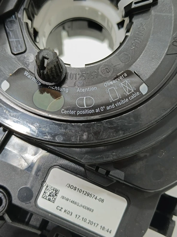 Opel Grandland X Sinyal Silecek Kollu Direksiyon Sargısı 98118835YX 3OS10129574 - 10