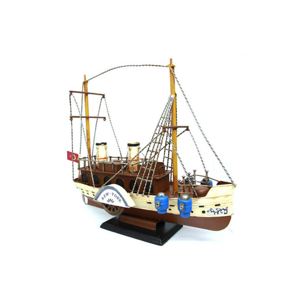 Dekoratif Metal Gemi 1210E-3304A Model-M69 - 4