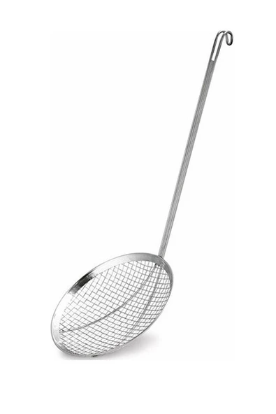 Kütükçüoğlu Paslanmaz Seyrek Tel Kevgir Çap 28 Cm Sap Uzunluk 54 Cm ürün görseli 1