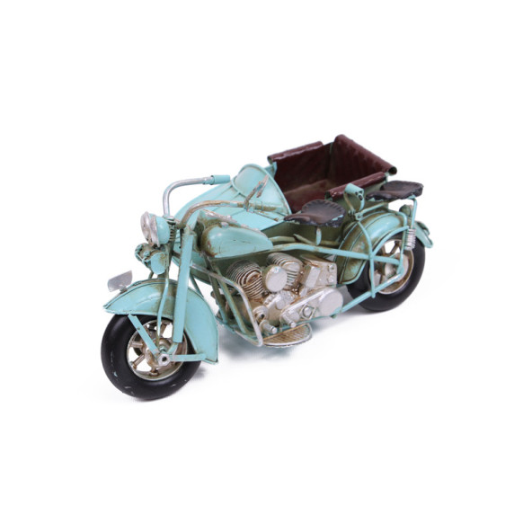 Dekoratif Metal Motosiklet Sepetli 1510A-7919 Model-M74 - 3