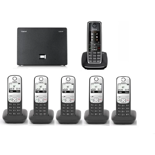 Gigaset Analog & Ip 6 Dahili Dect Telsiz Kablosuz Telefon Santrali C550-A690 ürün görseli