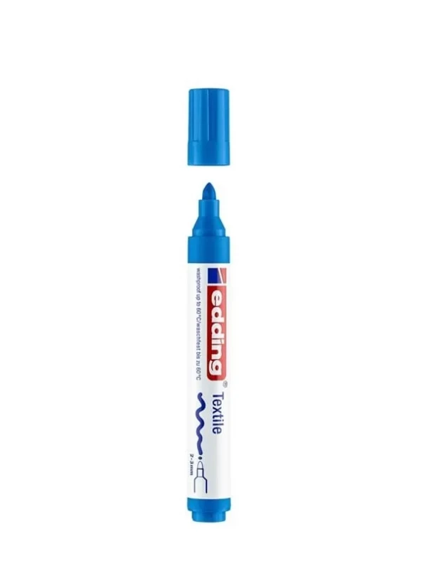 Edding 4500 Mavi Kumaş Boyama Kalemi (Tişört/Tekstil Marker)