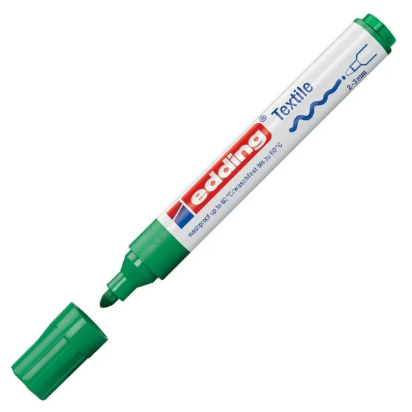 Edding 4500 Yeşil Kumaş Boyama Kalemi (Tişört/Tekstil Marker)