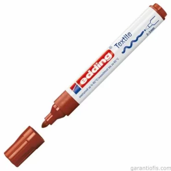 Edding 4500 Kahverengi Kumaş Boyama Kalemi (Tişört/Tekstil Marker)