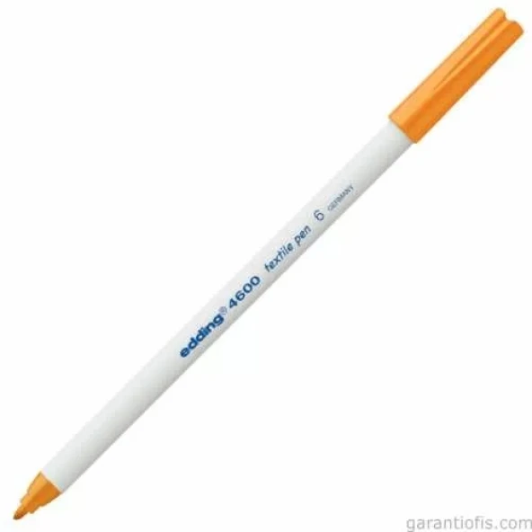 Edding 4600 Turuncu Kumaş Boyama Kalemi (T-Shirt/Tekstil Pen)