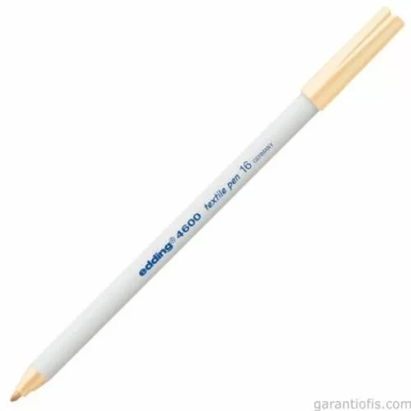 Edding 4600 Açık Turuncu Kumaş Boyama Kalemi (T-Shirt/Tekstil Pen)
