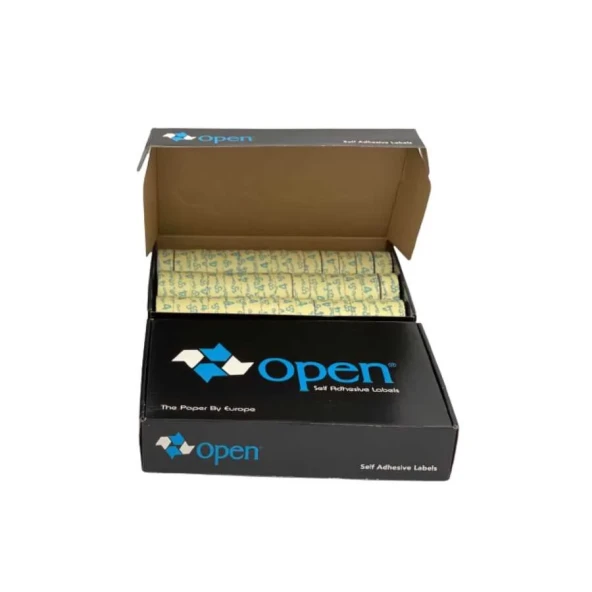 Open 2 No Beyaz Meto Etiketi ürün görseli 1