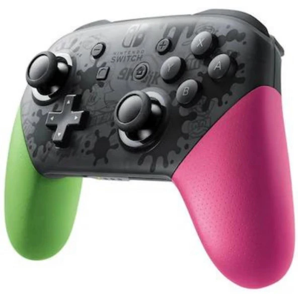 Nintendo Switch Splatoon 2 Pro Controller Kablosuz Oyun Kolu PC Uyumlu - Resim 3