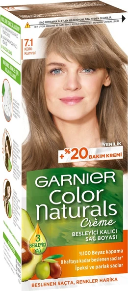 Garnier Color Naturals 7/1 - Küllü Kumral Saç Boyası ürün görseli
