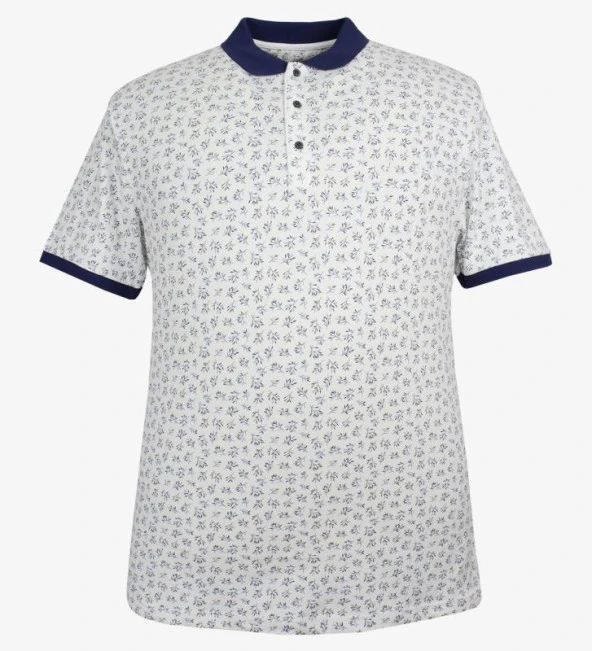 Erkek Büyük Beden 125 Kilo İçin Uygun Polo Yaka Likralı Pike Tişört - 3