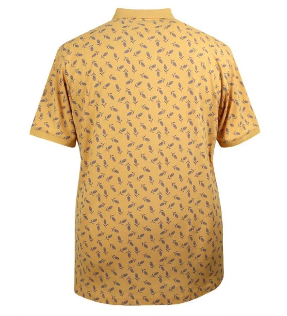 Erkek Büyük Beden 143 Kilo İçin Uygun Polo Yaka Pike Tişört - 6