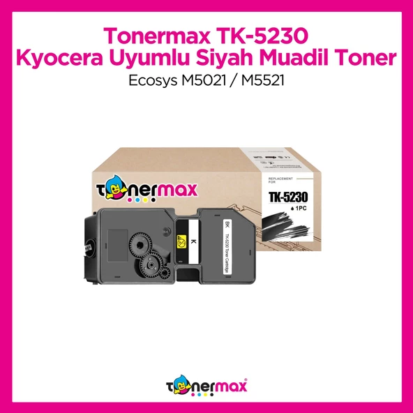 Kyocera TK-5230 Muadil Toner Siyah / Ecosys M5021 / M5521