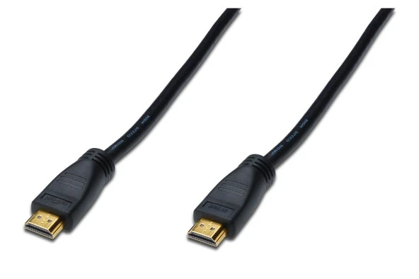 Digitus HDMI High Speed Bağlantı Kablosu (HDMI 1.3), 1080p, HDMI tip A Erkek - HDMI tip A Erkek, 10 metre, CU, AWG28, 2x zırhlı, amplifikatörlü, UL, altın kaplama, siyah renk
Digitus HDMI High Speed Connection Cable, type A, with Amplifier,