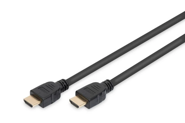 HDMI Ultra High Speed with Ethernet Bağlantı Kablosu (HDMI 2.1), 4320p, 8K Ultra HD, HDMI Tip A Erkek - HDMI Tip A Erkek, 3 metre, altın kaplama, siyah renk