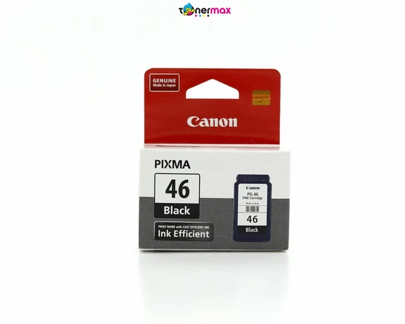 Canon PG-46 Pixma E404/E414/E464/E484 Siyah Kartuş - 7