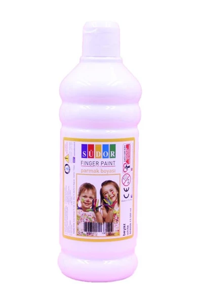 Parmak Boyası 500 Gr 1 Adet Çocuklar İçin Yıkanabilir Parmak Boya Südor Okul Hobi Kreş Etkinlik - 5