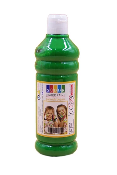 Parmak Boyası 500 Gr 1 Adet Çocuklar İçin Yıkanabilir Parmak Boya Südor Okul Hobi Kreş Etkinlik - 4