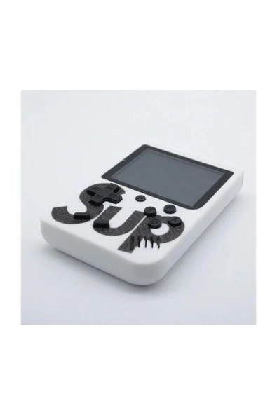 Cosmostech Sup Game Box Plus 400 Oyunlu Taşınabilir Mario Oyunlu Retro El Atarisi Beyaz - 3
