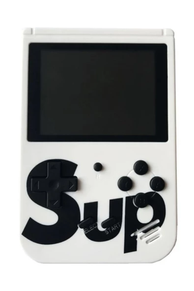 Cosmostech Sup Game Box Plus 400 Oyunlu Taşınabilir Mario Oyunlu Retro El Atarisi Beyaz - 2